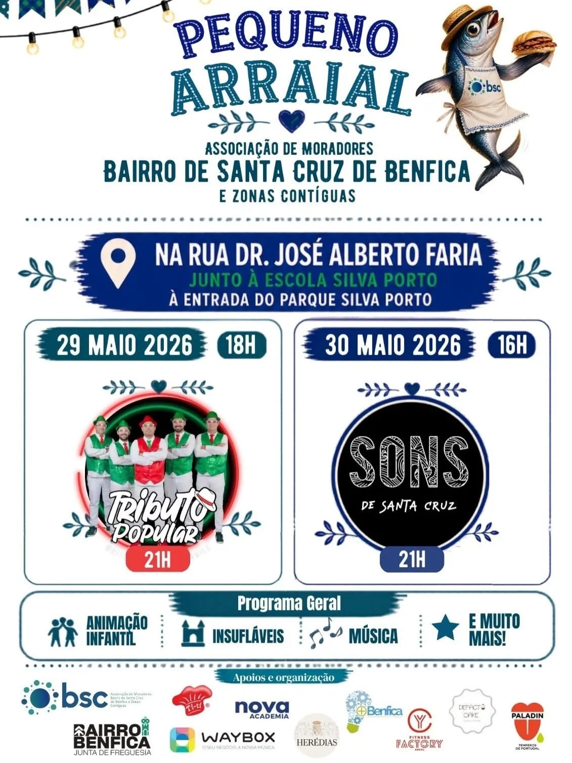 Arraial da Associação de Moradores Bairro de Santa Cruz de Benfica e Zonas Contíguas