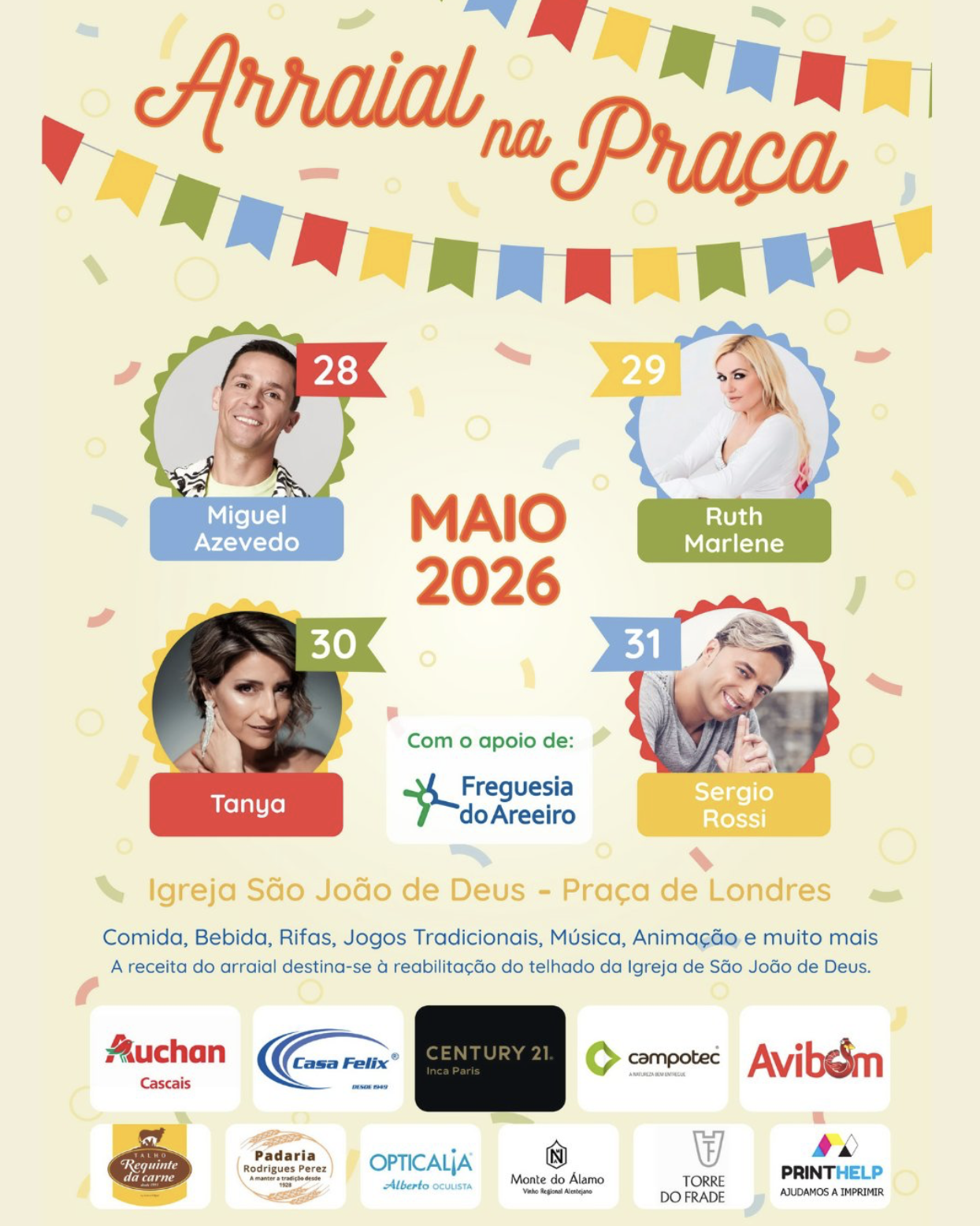 Arraial na Praça