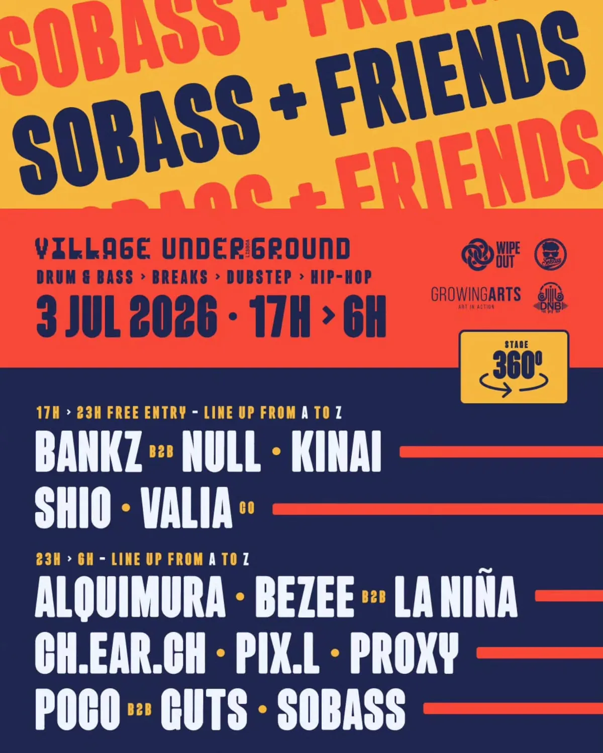 SOBASS & Friends Lisboa - Day & Night — 1/1
