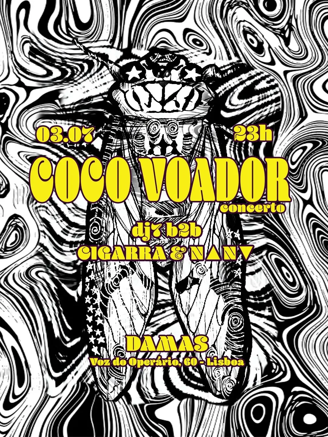 Coco Voador Concert + CIGARRA & N▲N▼ DJ Set — miniatura 3