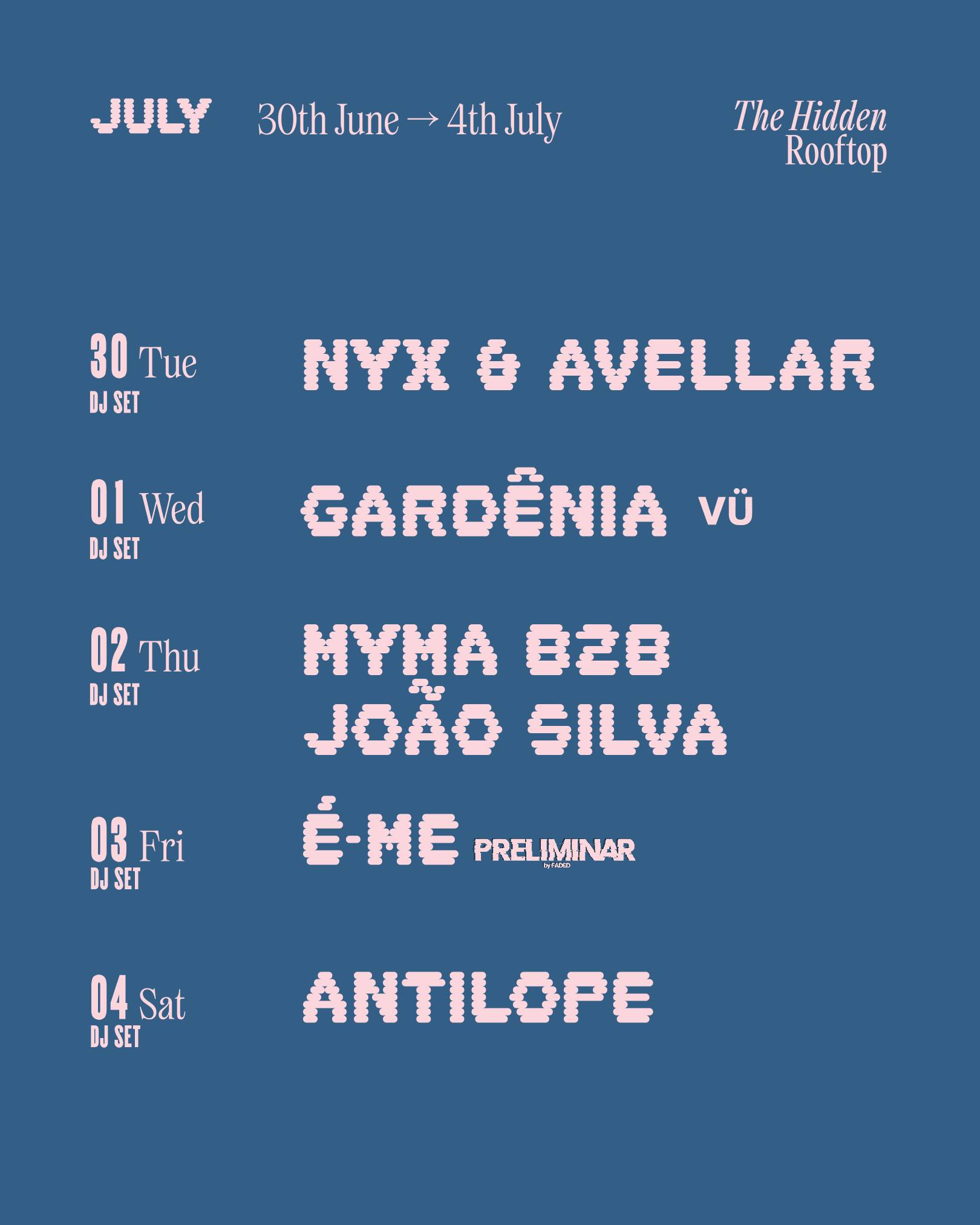 July Agenda — miniatura 2