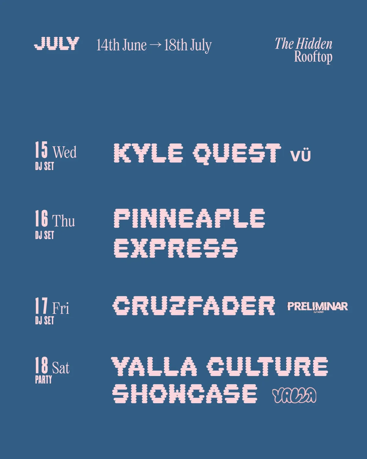 Gandaia Club Rooftop DJ Series — 1/6