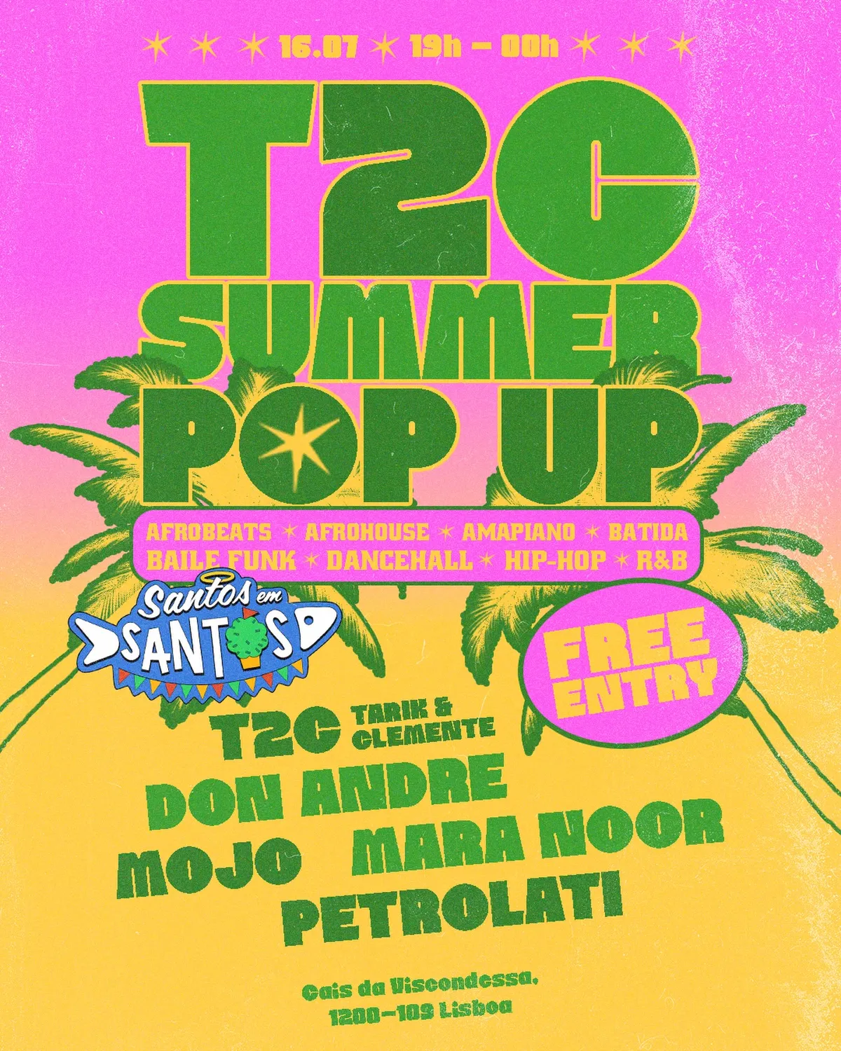 T2C Summer Pop Up