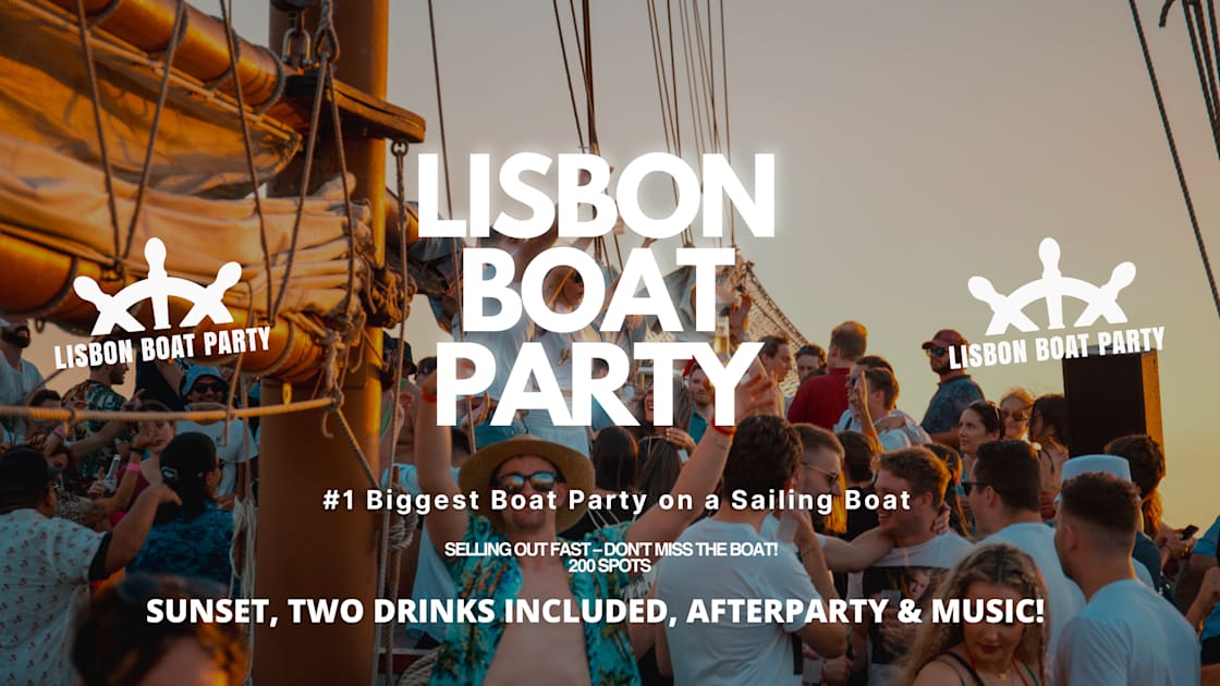 Lisbon’S #1 Sunset Boat Party - 16 July
