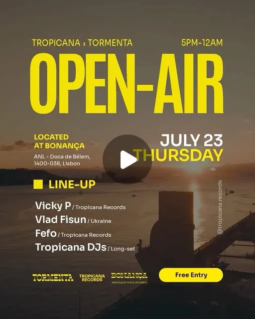 Tropicana Records Open-Air Party — 1/1