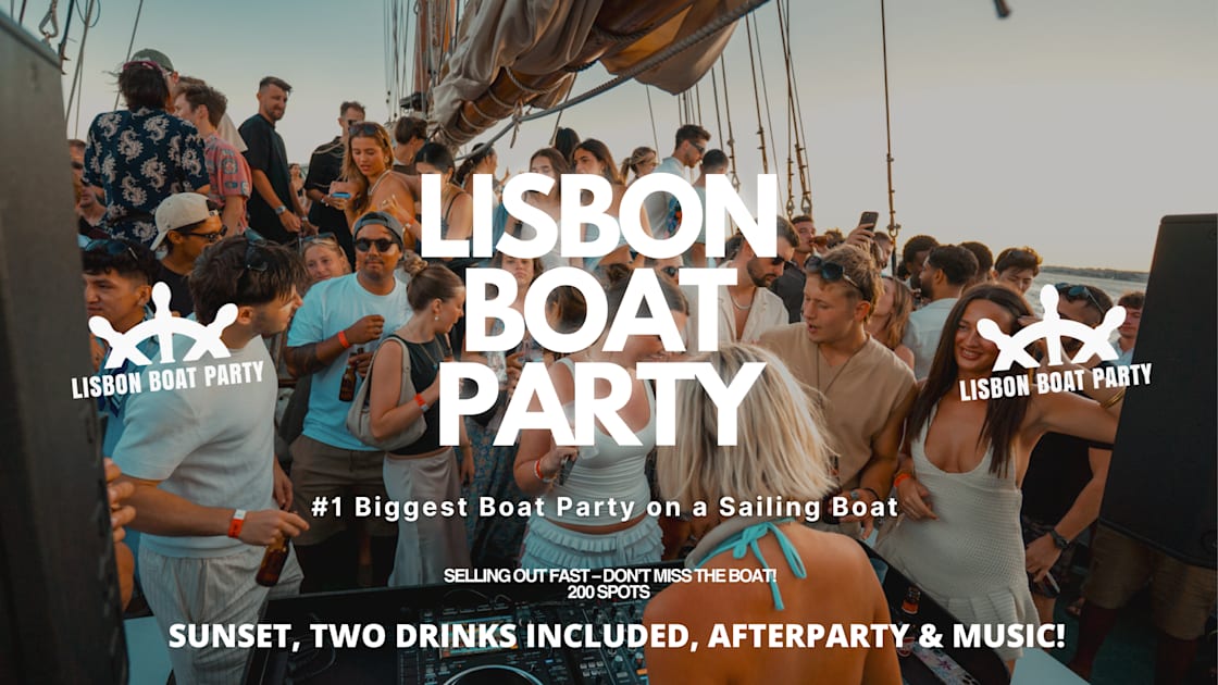Lisbon’S #1 Sunset Boat Party - 23 July
