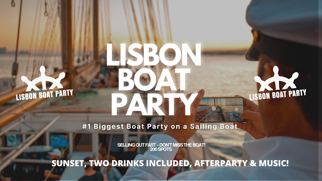 Lisbon’S #1 Sunset Boat Party - 24 July