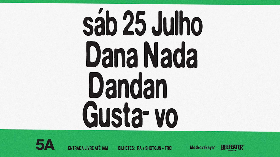 Dana Nada & Dandan + Gusta-Vo - 25 Jul — 1/1