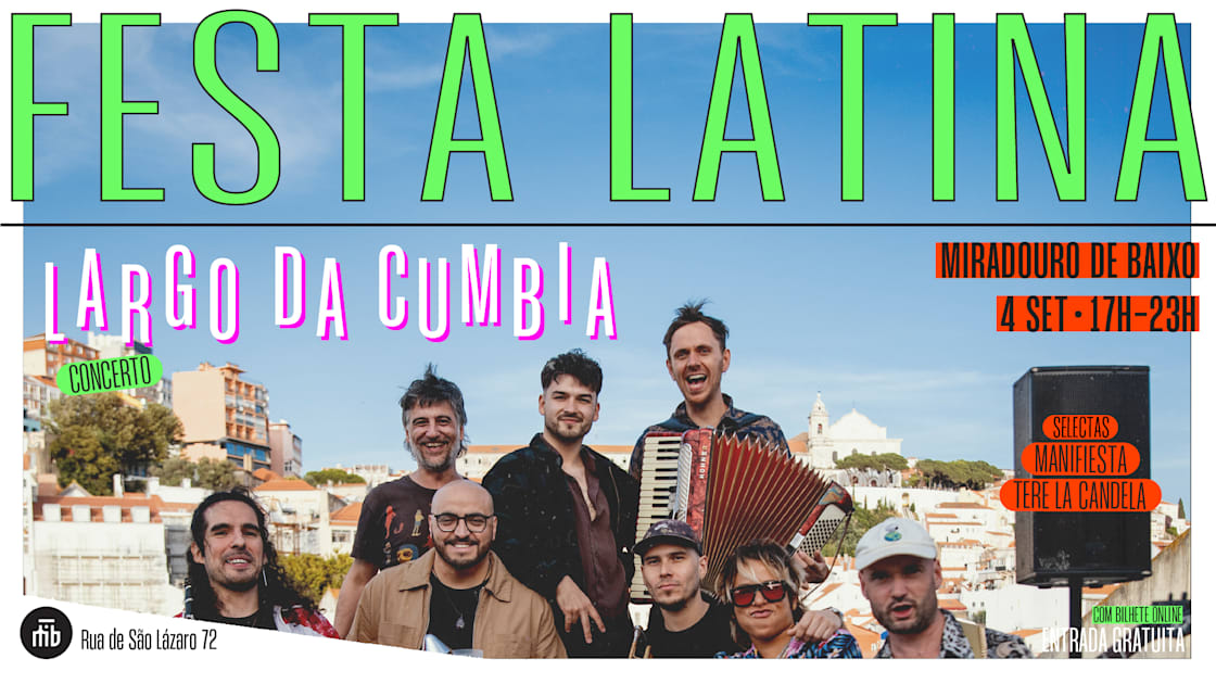 Festa Latina C/ Largo Da Cumbia - 4 Set — 1/1
