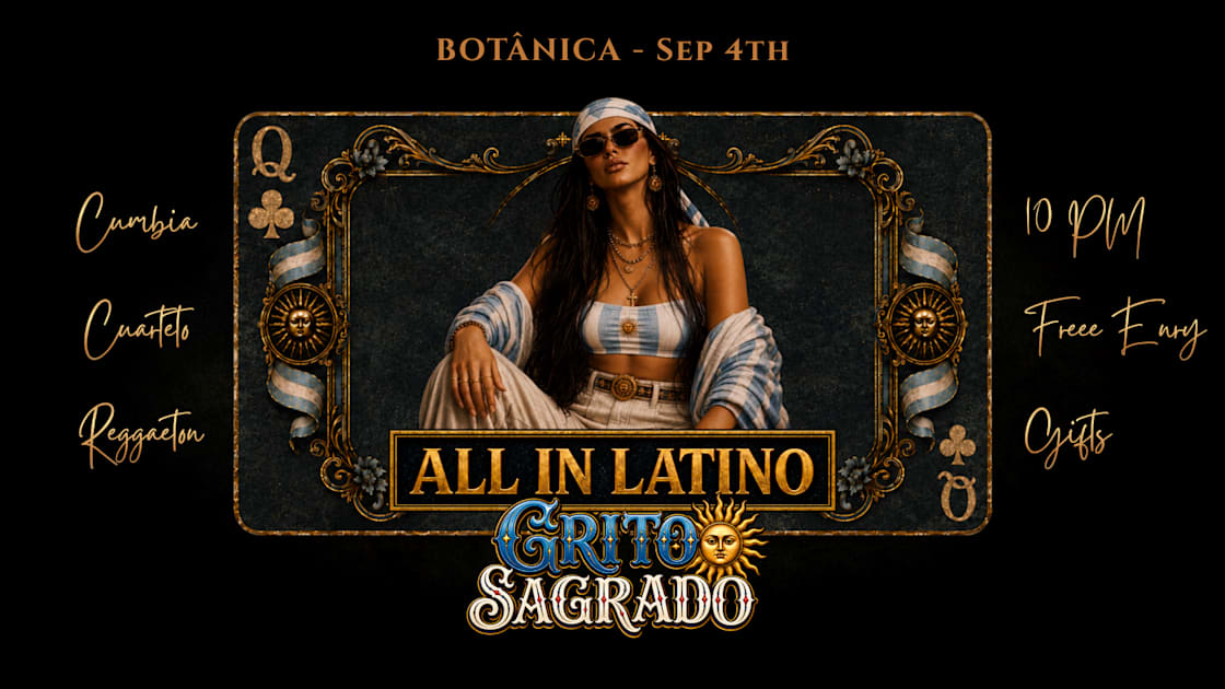 All In Latino & Grito Sagrado — 1/1