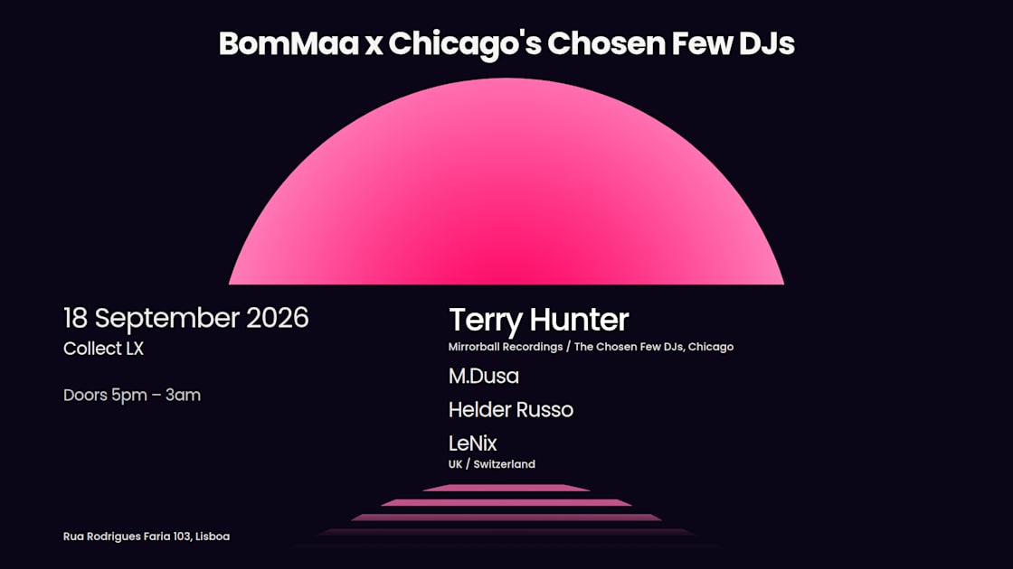 Terry Hunter @ Collect LX: Bommaa X Chicago's Chosen Few Djs — 1/1
