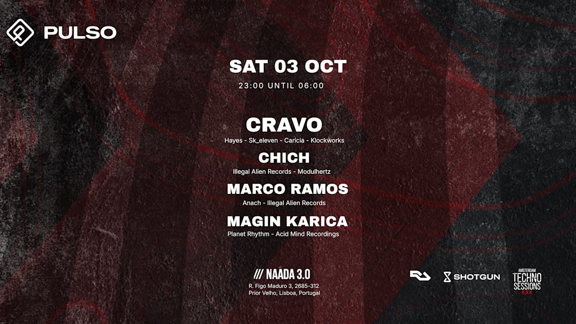 Pulso × Amsterdam Techno Sessions With Cravo
