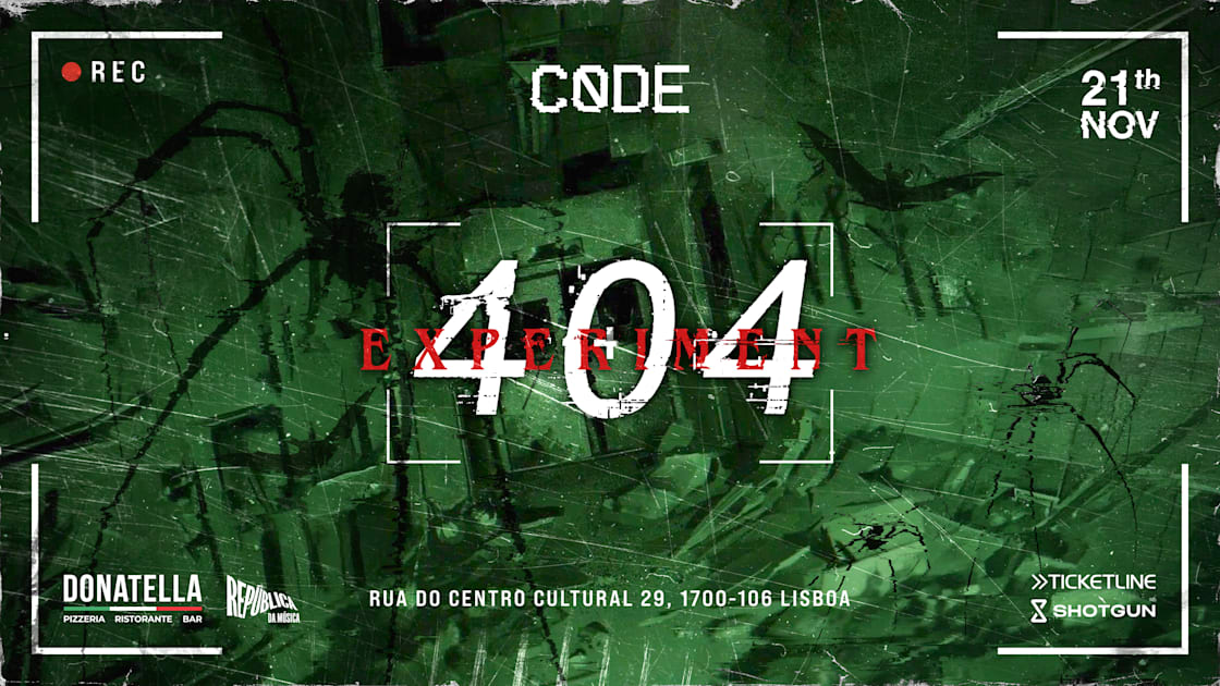 C0de - Experiment 404 W/ Reflexx De Debut — 1/1